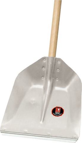 Ideal Spade Hallenser Edge Shovel Favorit 340x340 mm, con manico NUOVO