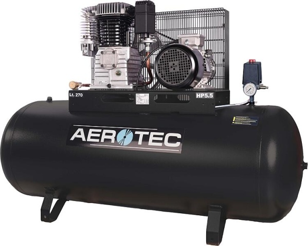 Aerotec Kolbenkompressor 650-270 Pro-15 bar AD2000, mit 270 Liter Kessel NEU