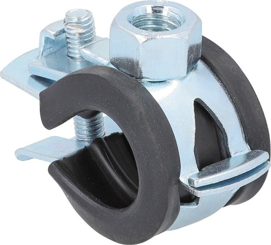 IPG Morsetto per tubi articolati zincato 1/2"", 20 - 23mm M8 NUOVO