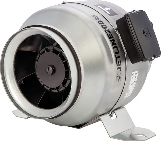 Ventilateur tubulaire S&P Jetline-315 N8 Vmax(m³/h) 1610, 230V IP44 NOUVEAU