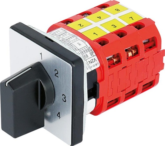 Cambiador de tomas Elektra para montaje frontal V2N S5-F1-B-SI NUEVO