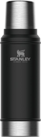 Kolba próżniowa STANLEY Classic, 0,75 l, czarny matowy, 668401 NOWOŚĆ