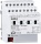 Unidad de control GIRA 1-10V de 4 elementos con accionamiento manual auxiliar para KNX REG NUEVO