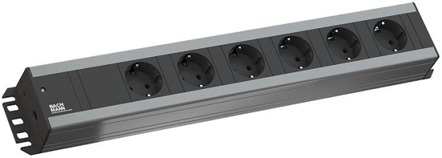 Bachmann Craftsman strip 6x socket, 19-inch rek compatibel NIEUW