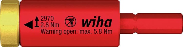 wiha VDE Torque easyTorque adapter for slimBits and slimVario, max. 2.8 Nm NEW