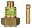 gebo Klemkoppeling Polygebo PP A 20 x 1,9 mm ? DN15 (1/2)...