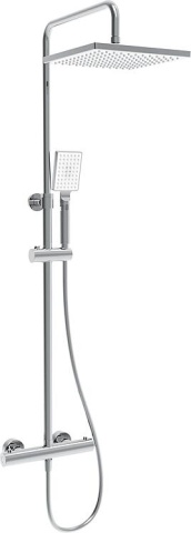 evenes shower system Muun Angular with overhead shower 254x254 mm NEW