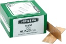 Prebena pin nagels type ALK, 20 mm, gebronsd staal, PU =...