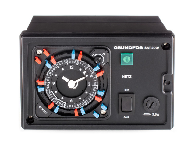 Grundfos SAT200 con reloj analógico WP nuevo