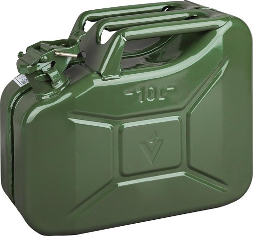 Bidon de carburant VALPRO 10l métal NOUVEAU