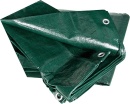 Wooden tarpaulin 240g/m² with edge and eyelets, 1.50...