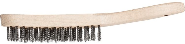 Brosse métallique PFERD HBU, fil dacier inoxydable Ø 0,30 mm, 3 rangées NEUF