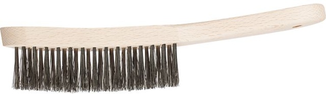 Brosse pour soudures dangle PFERD HBK, fil dacier inoxydable Ø 0,35 mm, 3 rangées NEUF