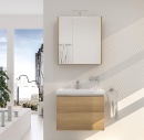 Set di mobili da bagno Evenes EOLA rovere naturale,...