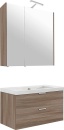 Evenes Set di mobili da bagno EPIL Serie MBF Canapa Olmo,...