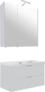 Evenes Set di mobili da bagno EPIL Serie MBF Grigio...