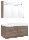 Set di mobili da bagno Serie EPIC MBH rovere naturale, 4...