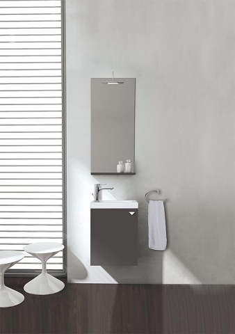 Set di mobili da bagno ELYP Serie MAU antracite opaco NUOVO