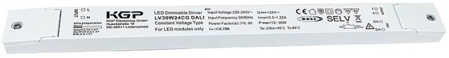 Dotlux LED power supply CV 24V 12-30W <0.19A dimmable DALI IP20 NEW