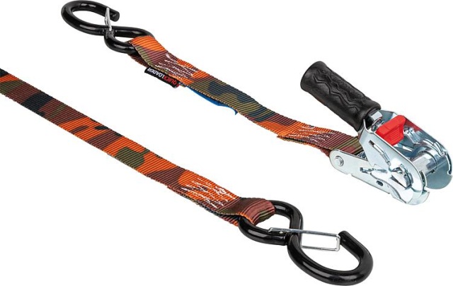 Quickloader Ratchet Lashing Strap, Two-Piece Rebel 400kg,4m Orange PU = piece NEW