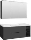 Lossa bathroom furniture set 2 drawers, 2 open...