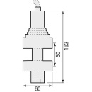 Sécurité thermique de vidange 1/2" avec double protection de sonde 544400