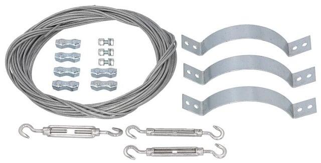 Skoberne scheerclip voor dakverlenging, voor type nano en type XXs, zilver NIEUW