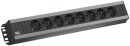 Bachmann socket strip 6-way, 90°, w.switch NEW