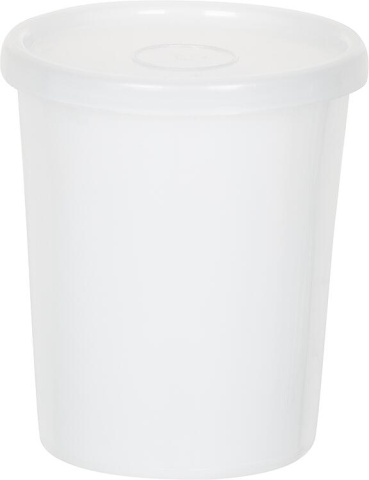 Puszka Hühnersdorff z pokrywką 250 ml, okrągła, naturalna, 78x88 mm NOWOŚĆ