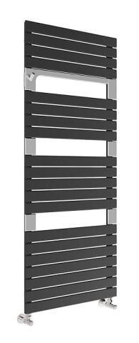 Evenes Radiateur sèche-serviettes Torino 1360 x 550 mm, couleur anthracite VOV12 NOUVEAU