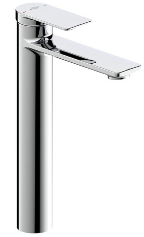 Evenes washbasin single-lever mixer Nomoro chrome high version with pop-up waste Pushopen chrome NEW