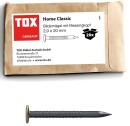 TOX Picture Nail Home Classic with brass head 2.0x30 mm PU 20 NEW