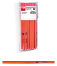 Crayon de charpentier TOX orange fluo UE 12 NEUF