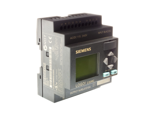 Siemens Logo 230RC N117 Module pour profilé chapeau NOUVEAU