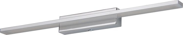 Aplique de pared, LED 8,78W, 72LED cromado, iluminación por un lado NUEVO