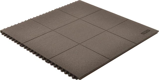 NOTRAX Tapis anti-fatigue Cushion Ease Solid ESD, 558S0033BL NOUVEAU