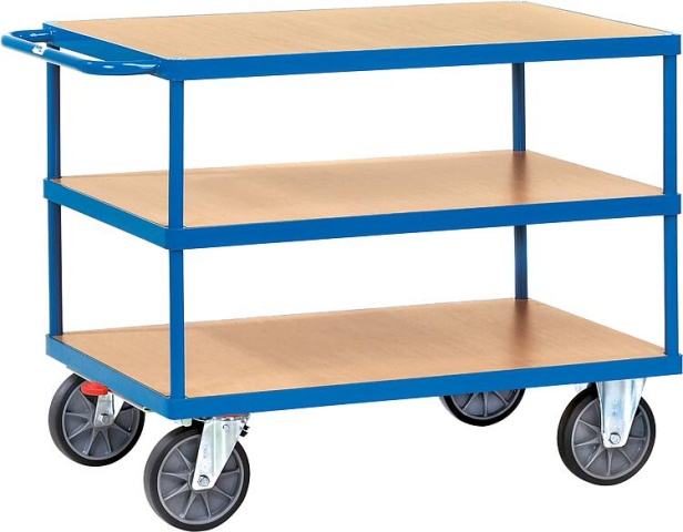 fetra Heavy Duty Table Trolley 2421 Platform 1000x600mm NEW