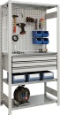 Shelving unit add-on shelf, module 3 5 compartments+3...