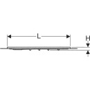 Geberit Setaplano receveur de douche 1400x800 mm NOUVEAU