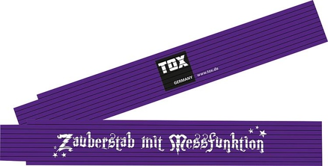 Tox TOX Meter stick 2 mtr. "Toverstaf met meetfunctie" NIEUW