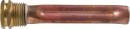 Immersion sleeve 3-form brass DN15 (1/2"), DN15x16mm, pipe length 150mm copper NEW