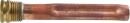 Immersion sleeve 3-form brass DN15 (1/2"), DN15x16mm, pipe length 150mm copper NEW