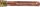 Immersion sleeve 3-form brass DN15 (1/2"), DN15x16mm, pipe length 150mm copper NEW