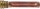 Immersion sleeve 3-form brass DN15 (1/2"), DN15x16mm, pipe length 200mm copper NEW