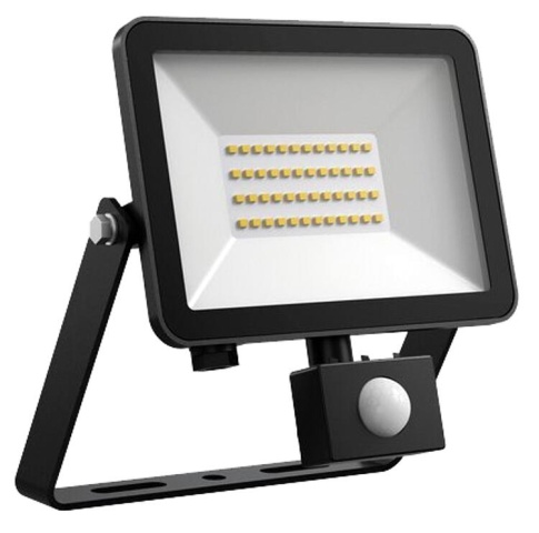 Dotlux LED spotlight FLOORslim-sensor, 30W 3000K black with motion detector PIR NEW