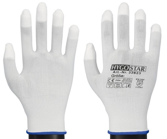 Human fine knit glove Ultra Flex Finger, Human, GR. L/9, pair NEW