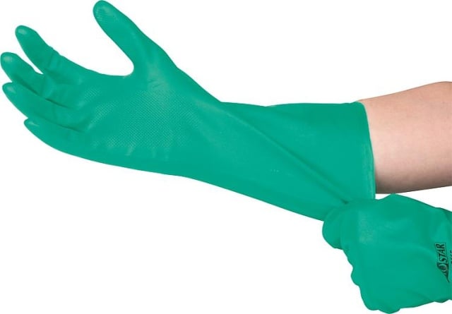 Homme Gants de protection / produits chimiques Nitrile XXL / 12 paires NEUF