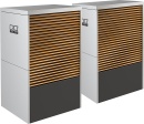 Bomba de calor monobloc Remko serie LWM 110 Duo, madera...