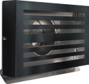 Grille dévacuation et dentrée dair Paneir Beta HR 160 avec moustiquaire 8x8mm, acier inoxydable 304 NOUVEAU