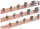 Rittal Borne de conducteur 5mm SV 3452500 p.conducteur rond 16-50qmm 1UV=15pcs NEUF